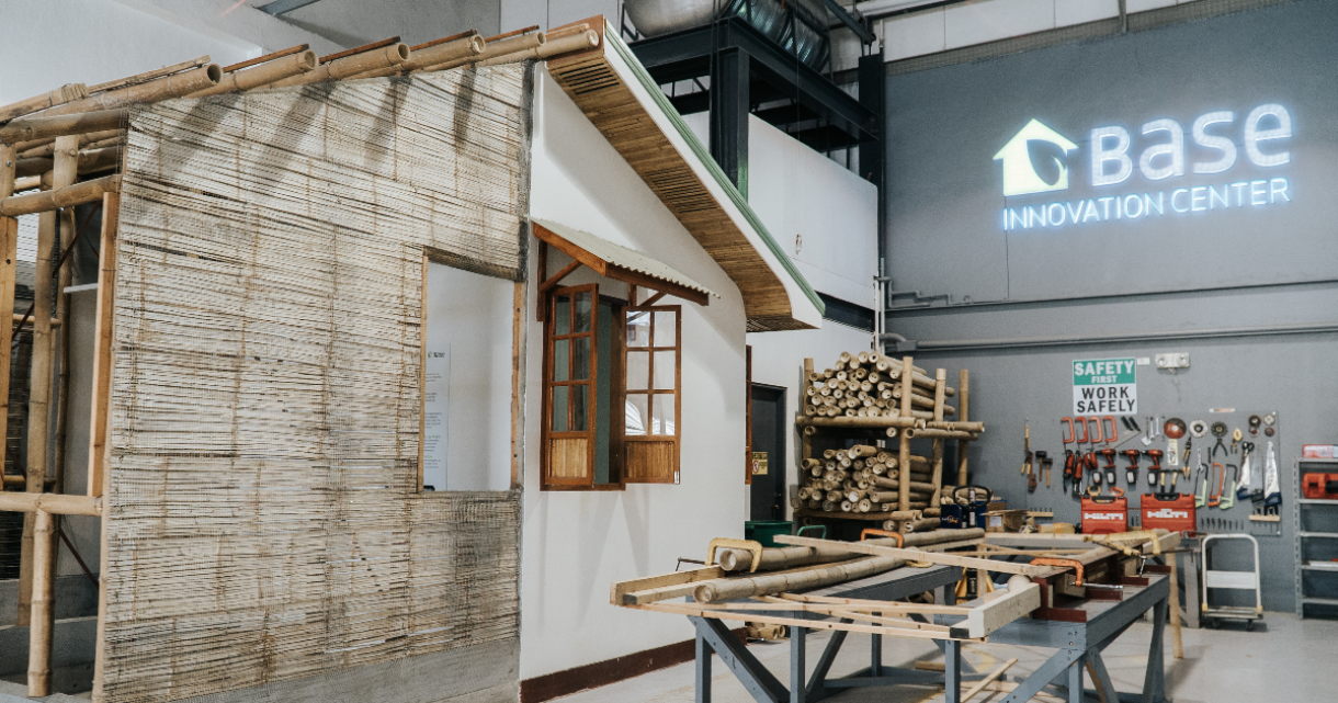 bamboo house